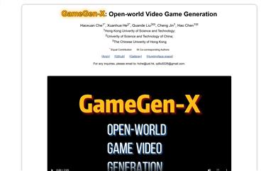 GameGen-X