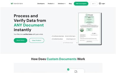 Invofox Custom Documents