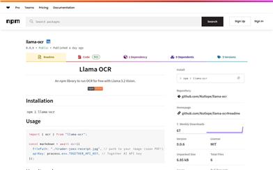 llama-ocr