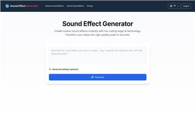 Sound Effect Generator