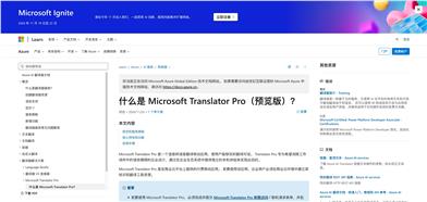 Microsoft Translator Pro