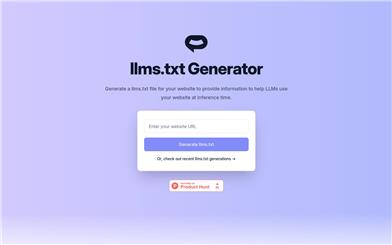 llms.txt Generator