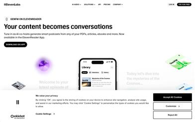 ElevenLabs GenFM
