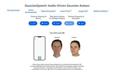 GaussianSpeech