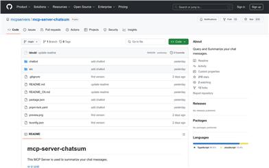 mcp-server-chatsum