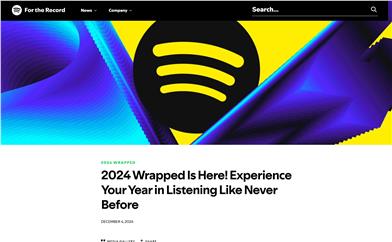 Spotify Wrapped 2024