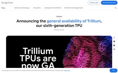 Trillium TPU