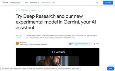 Gemini Deep Research