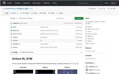 Unitree RL GYM