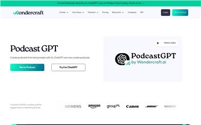 Podcast GPT by Wondercraft