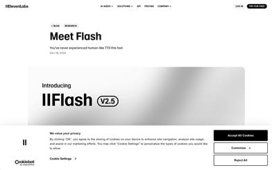 ElevenLabs Flash