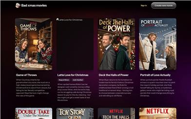 AI Xmas Movie Generator