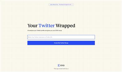 Twitter Wrapped
