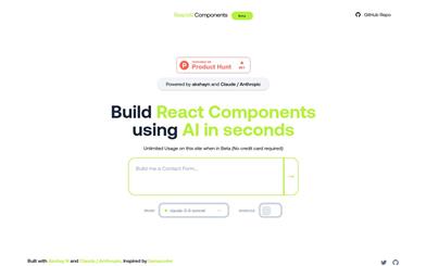 ReactAI Components