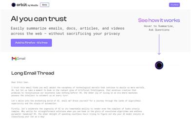 Orbit by Mozilla