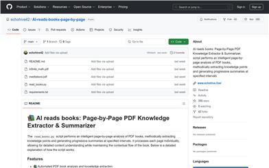 AI Reads Books Page by Page