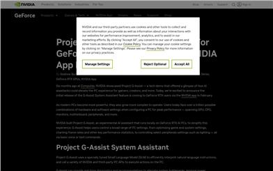 Project G-Assist