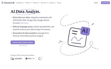Narrative BI AI Data Analyst