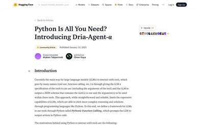 Dria-Agent-α