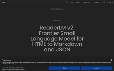 ReaderLM v2