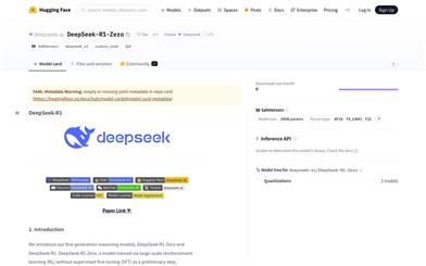 DeepSeek-R1-Zero
