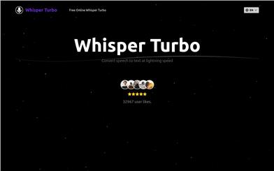 Whisper Turbo.online