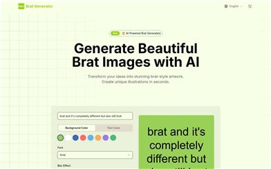Brat Generator.design