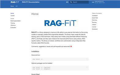 RAG-FiT