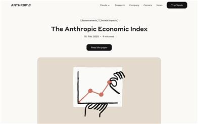 Anthropic Economic Index
