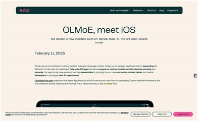 OLMoE app