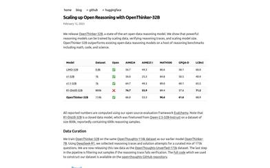OpenThinker-32B