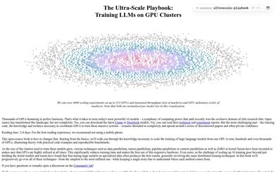 The Ultra-Scale Playbook