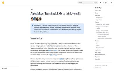 AlphaMaze
