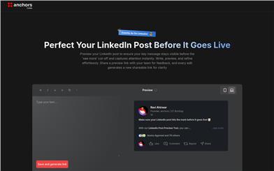 LinkedIn Post Preview Generator
