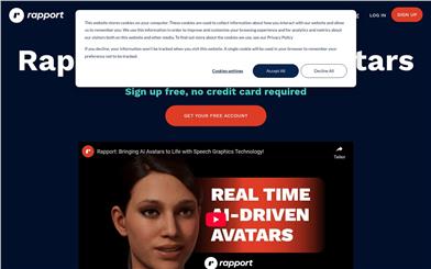 Rapport AI-Driven Avatars