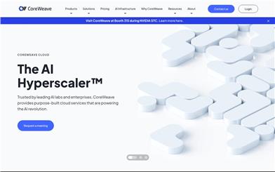 CoreWeave GPU Cloud Computing