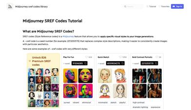 Midjourney SREF Codes Tutorial