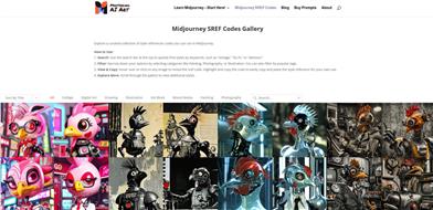 Midjourney SREFコードギャラリー