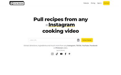 Clip Recipe