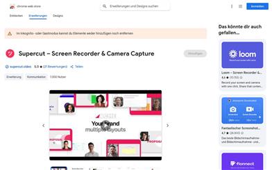 Supercut – Screen Recorder & Camera Capture