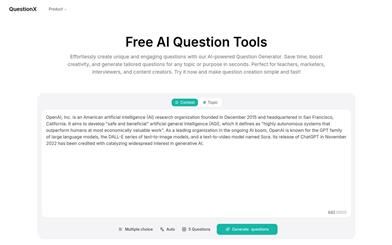 QuestionX
