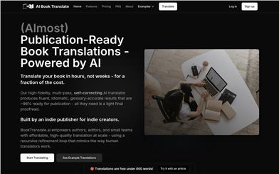 AI Book Translate