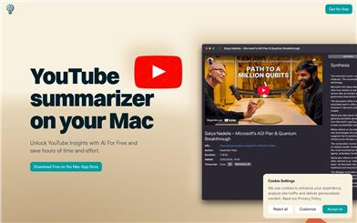 YouTube用AIレジュメ(Mac App Store)