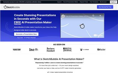 SketchBubble AI Presentation Maker