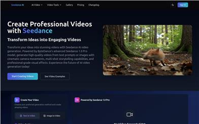 Seedance AI Video Generator