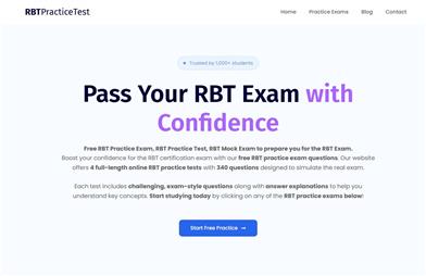 RBT Practice Exam