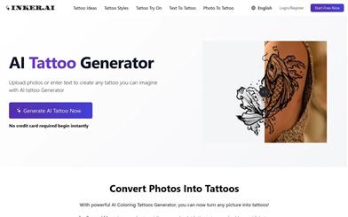 Free AI Tattoo Generator