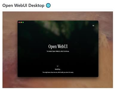 Open WebUI Desktop