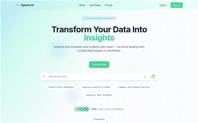 Data Visualization and Analysis with AI
