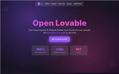 Open Lovable
